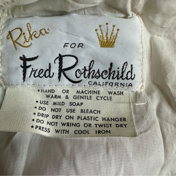 Fred Rothschild Vintage 70’s Floral Maxi Dress. Size-See Measurements - Picture 6 of 6